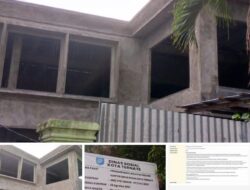 Habiskan Rp 6 Miliar, Pembangunan Kantor Dinsos Kota Ternate Tak Kunjung Selesai