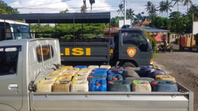 Polresta Tidore mengamankan BBM jenis minyak tanah yang diduga ilegal