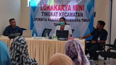 Suasana mini lokakarya percepatanan penurunan stunting di Maba Selatan