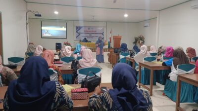 Suasana sosialisasi PUB oleh DP2KBP3A Halmahera Timur