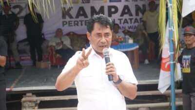 Ubaid Yakub saat berkamppanye