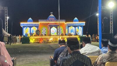Suasana pembukaan STQH tingkat kabupaten Haltim