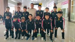 Foto bersama Pelaatih dan Pemain SSB IM ternate U12