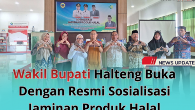 Foto bersama wakil bupati usai membuka sosialisasi