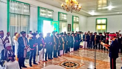 Pelantikan Penasehat dan Bobato Kesultanan Tidore