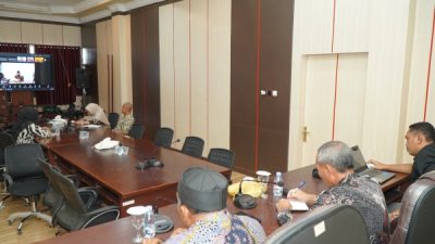 Rakor Virtual Perkembangan SPPG Malut