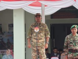 Wakil Bupati Halteng Jadi Irup di HUT TNI Ke 80