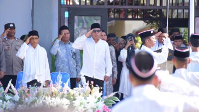 Wawali Tidore Ahmad Laiman Pimpin Apel Hari Santri Tahun 2025