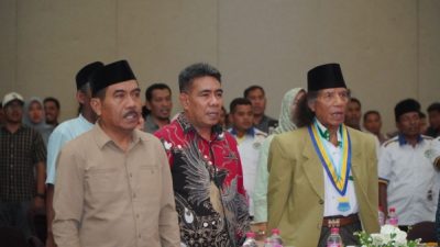 Wawali Tidore Ahmad Laiman saat Hadiri Muswil IKA- PMII Malut
