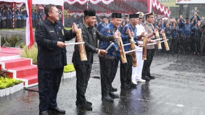 Peluncuran Hari Jadi Ternate ke-775 di halaman kantor Wali Kota Ternate