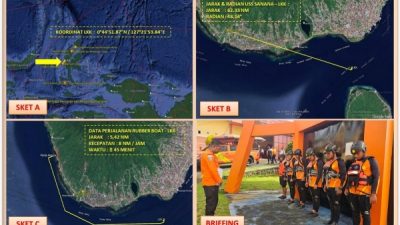 Tim SAR Gabungan lakukan pencarian