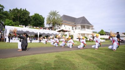 Pelaksanaan Upacara Hari Jadi Ternate Dipatenkan di Kadaton Sultan Ternate