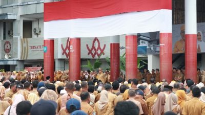 Apel gabungan perdana di 2026 Pemkot Ternate