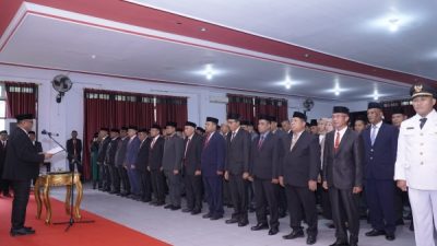 Pelantikan Pejabat Kota Tidore Kepulauan
