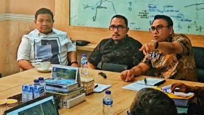 Pertemuan Komisi III DPRD Tidore dan BWS Malut di Ternate