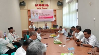 Forum Penyusunan RKPD Tahun 2027 di Bapperida Kota Tidore