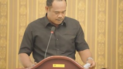 Ketua Komisi I DPRD Kota Tidore Sarmin Mustari
