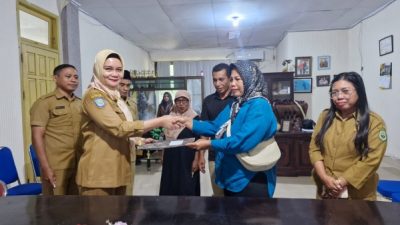 Pendatanganan Perjanjian Kerja Dinas Parawisata dengan THL Rappa Pelangi Resert (foto list)