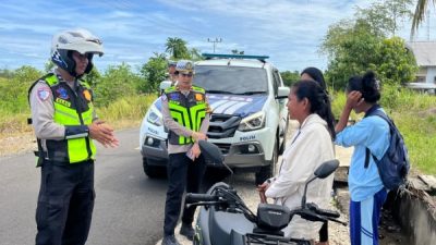 dalam Operasi Keselamatan Kie Raha 2026 Polres Halmahera Timur