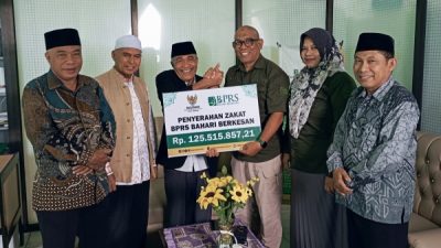 BPRS Bahari Berkesan Salurkan Zakat Perusahan