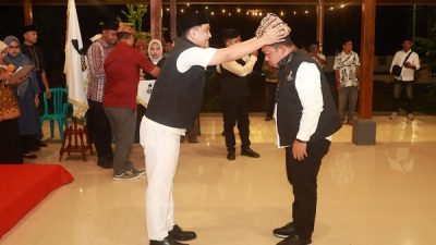 Rizal saat dikukuhkan