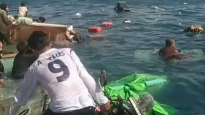 Insiden karamnya KM Indriyani di perairan Bibinoi, Halmahera Selatan