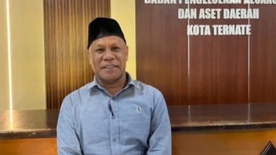 Plt Kepala BPKAD Kota Ternate, Amiruddin Abd Hamid
