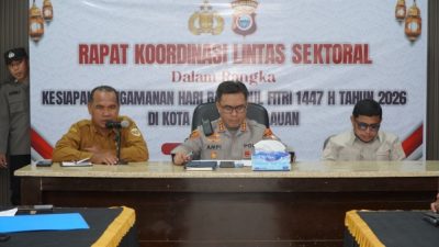 Rakor Kesiapan Pengamanan Arus Mudik Idul Fitri di Kota Tidore