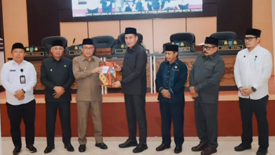 Penyampaian LKPJ ke DPRD Ternate