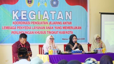 Kegiatan Penyedia Layanan Anak Perlindungan Khusus Tingkat Kota Digelar di Maitara Tidore