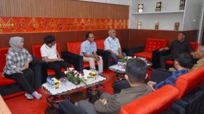 Pertemuan Wali Kota Tidore dan Managen PLTU