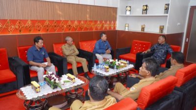 Pertemuan Wali Kota Tidore dan Pimpinan BPS