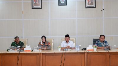 Rapat koordinasi penataan kawasan parkir di pasar higenis Ternate