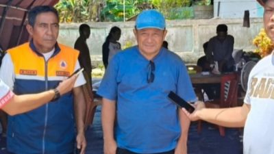 Sekda Halteng bersama Kepala BPBD