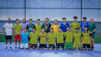 Foto bersama tim Futsal Kota Ternate