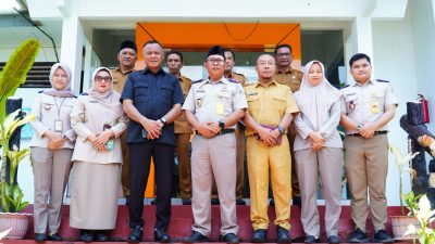 Foto bersama usai pertemuan antara Wali Kota Tidore dan BPN