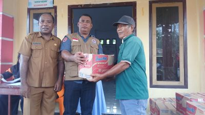 BPBD Kota Tidore kembali salurkan bantuan sembako ke warga terdampak gempa bumi