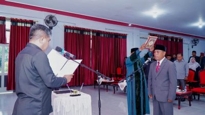 Wawali Tidore Lantik Abubakar Nurdin Jadi Direktur Perumda Air Minum Ake Mayora