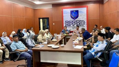 Rapat Koordinasi Ketua TAPD bersama seluruh OPD pengelola PAD Kota Ternate (foto_dani)