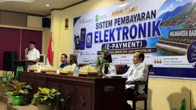 Peluncuran Tapping Box Bapenda Bersama Bank Maluku Malut (foto Asniul)