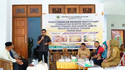 Wakil Wali Kota Tidore Kepulauan Ahmad Laiman saat memberikan sambutan