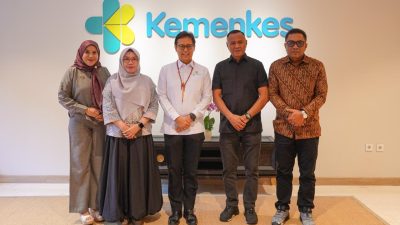 Pertemuan Walikota Tidore dan Menkes RI Jakarta
