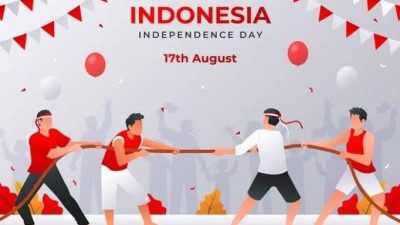 Ilustrasi semarak HUT RI