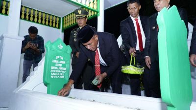 Pemda Tidore Gelar Apel Kehormatan dan Renungan Suci di Makam Pahlawan Nasional