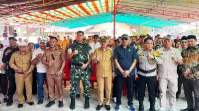 Deklarasi Damai yang Mediasi Forkopimda di Halmahera Barat (foto list)