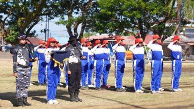 persiapan pelaksanaan upacara detik-detik proklamasi kemerdekaan RI tahun 2026 di Kota Ternate