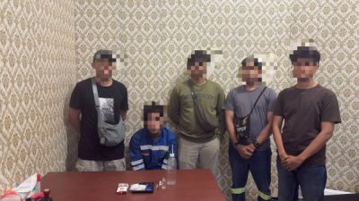 Karyawan iwip yang diamankan polres Halteng