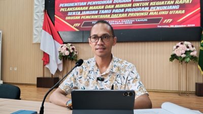 Kepala Seksi Penerangan Hukum Kejati Maluku Utara Matheos Matulessy (Foto Ier)