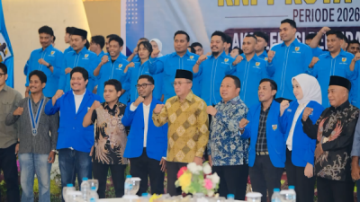Wali Kota Ternate Hadiri Pelantikan Pengurus DPD KNPI Periode 2026–2029